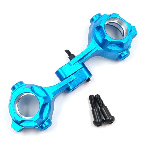 Yeah Racing TACC-023BU Alu Steering Knuckle for Tamiya CC-02 Blue