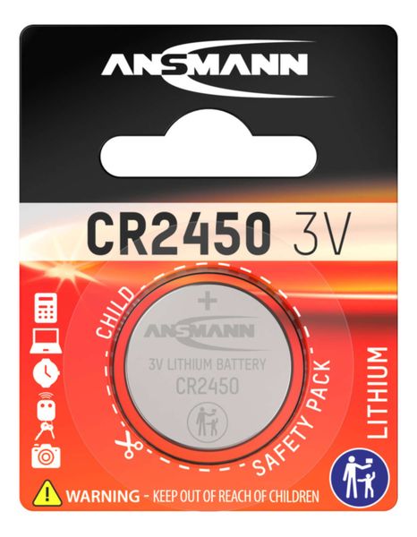 Ansmann CR2450 LiCC 3.0V