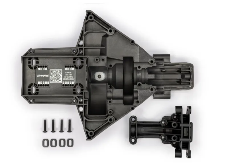 Traxxas 7727A Bulkhead Rear Upper & Lower Set X-Maxx
