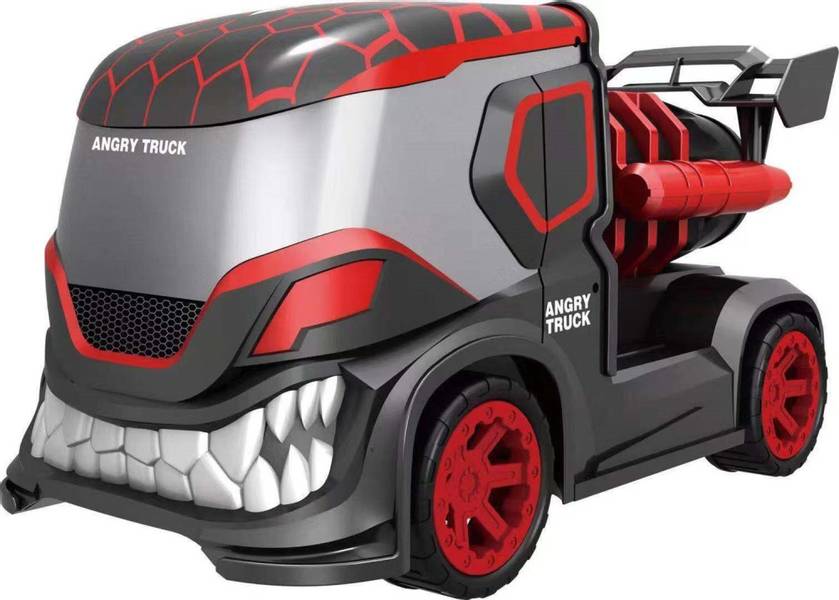 RC Toys Angry Truck 95JRED med lys og røyk - Rød