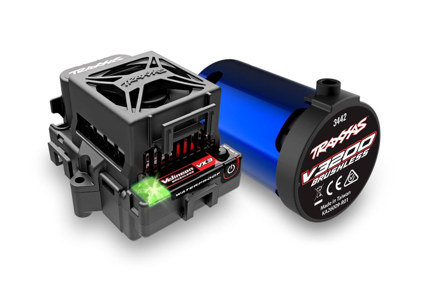 Traxxas 67454-4 Stampede 4x4 1/10 HD VX3 BL 3S RTR Black