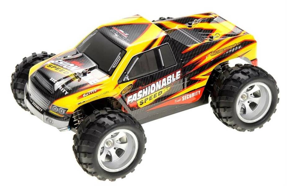 WLToys WLA979-A Storm Cross Country 1/18 4WD Yellow - Komplett